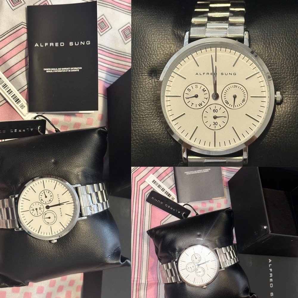 Alfred Sung | watches | watch men | New with box